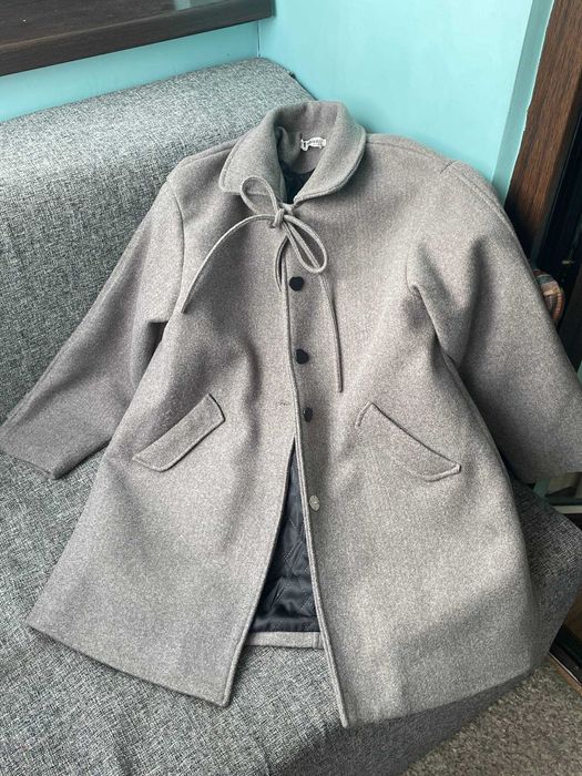 Пальто короткое, шерсть.