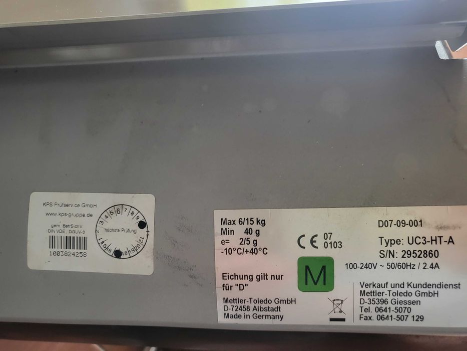 Cantar Mettler Toledo