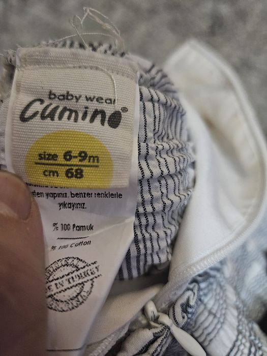 Body bebe deosebit din dantela cu fustita marime 68