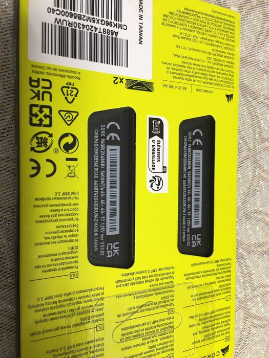 96GB (2x48GB) DDR5 5600MHz Corsair Vengeance