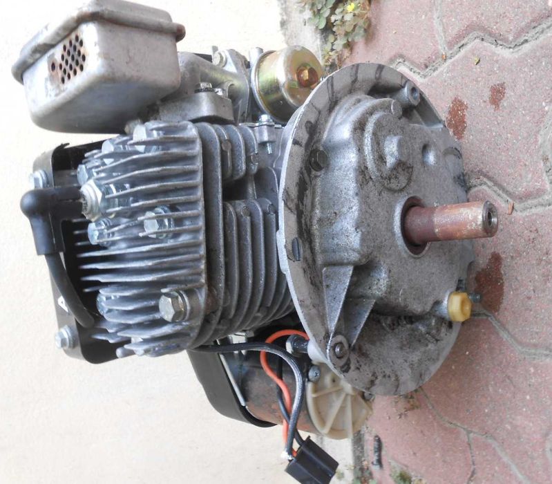 Motor benzina 3,7hp TECUMSEH ax vertical si ELECTROMOTOR