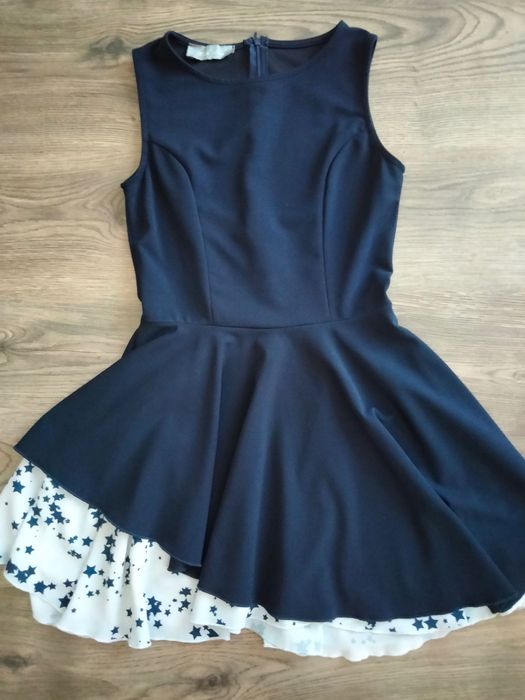 Rochie eleganta, bleumarin, mărimea S-M, noua, fără eticheta