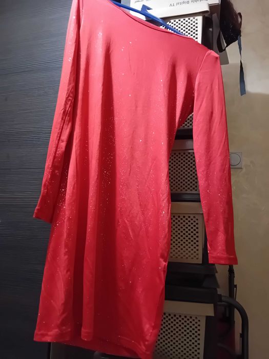 Червена рокля .Нова С/М размер