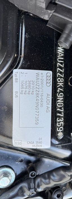 Audi A4 B8 2010 2.0Tdi