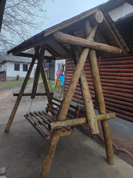 Leagan rustic de vanzare. Fac si unele schimburi.