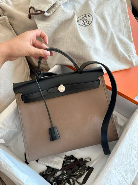 hermes herbag сумка бренд кожа