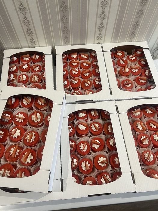 Пирожные капкейки пироги