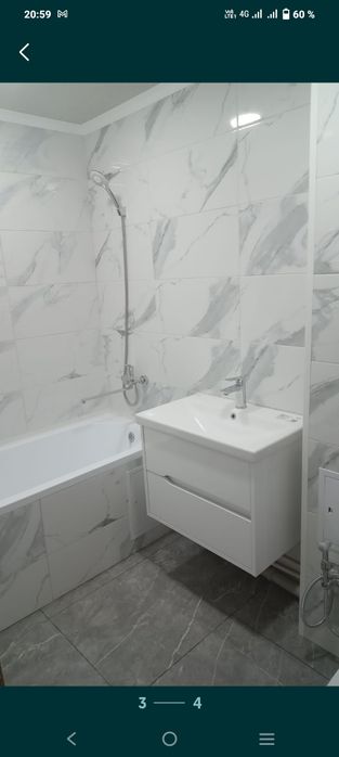 Ремонт туалет ванны