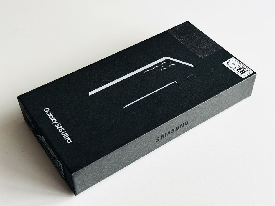 НОВ! Samsung S25 Ultra 256GB Silverblue Гаранция 1 година