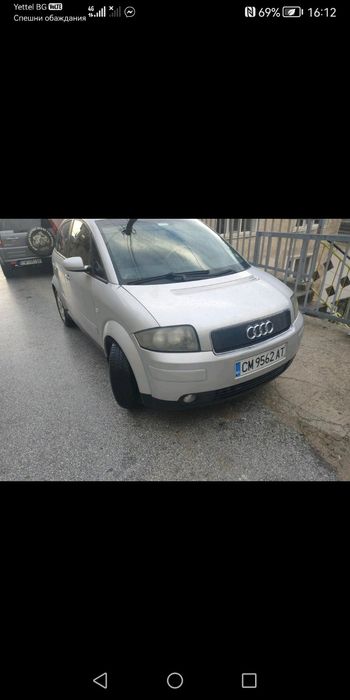 Ауди а2 1.4тди 3цилиндъра на части audi a2