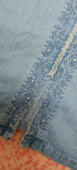 Женская джинсовая рубашка