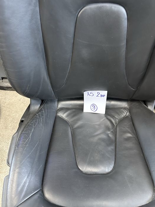 Кожен салон черен Audi A5 8t Coupe черен ном 9