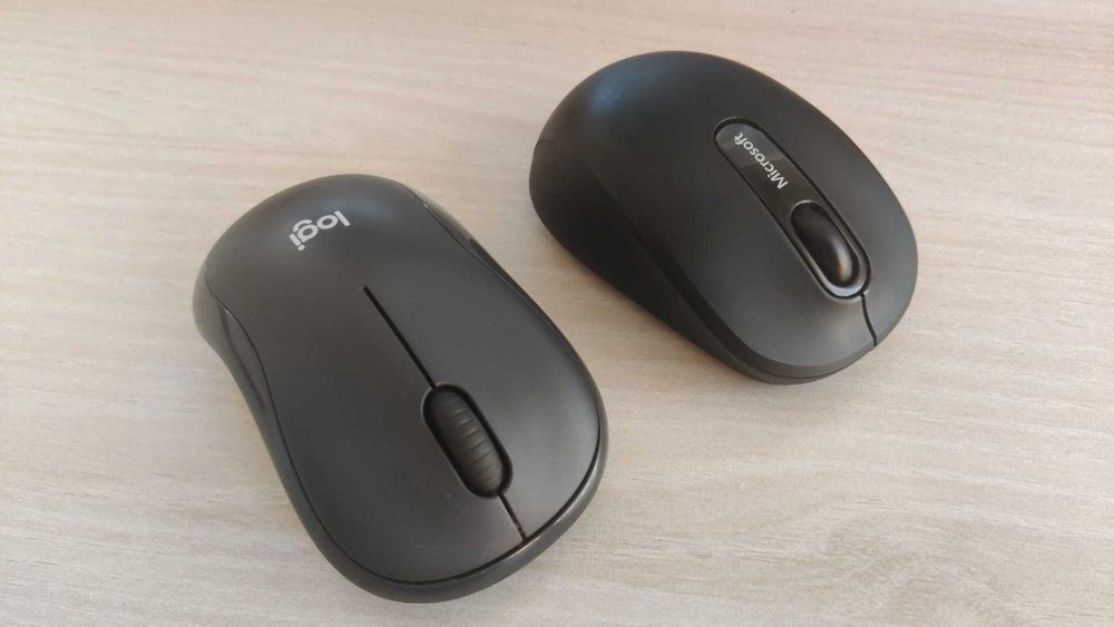 mouse Logitech M240 + mouse Microsoft 1730