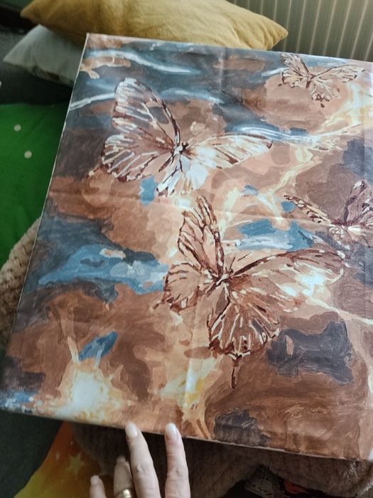 Vând tablouri pictura pe numere 40/50 cm