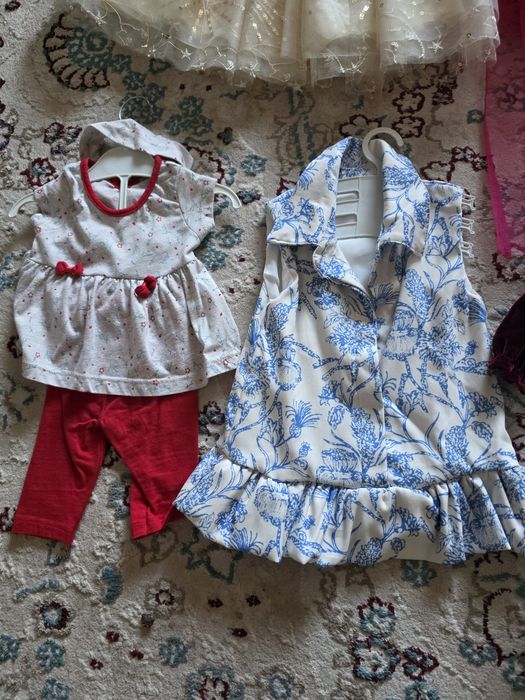 Одежда для девочек 2–3 лет.