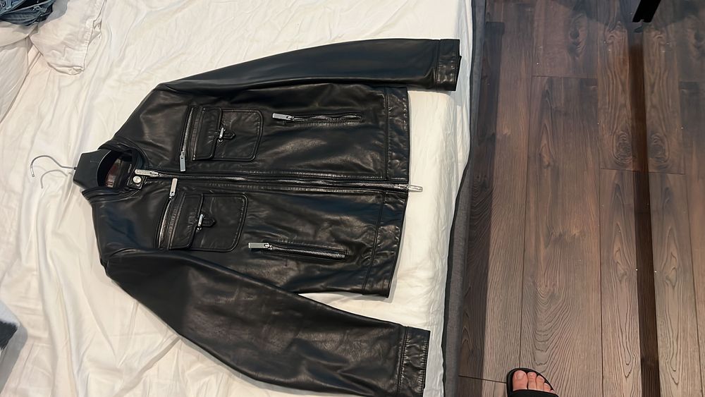 Кожено яке  dsquared2 size 50