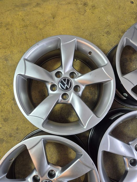 4 Jante Aliaj 5x112 16'' VW Golf Passat Touran Tiguan Caddy Sharan