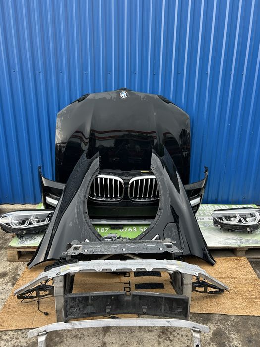 Bară față , trager, radiatoare, capotă, faruri, aripi BMW X3 G01