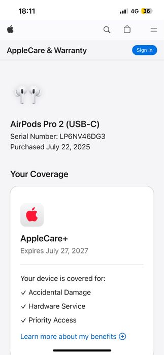 AirPods Pro 2  Фабрично запечатани