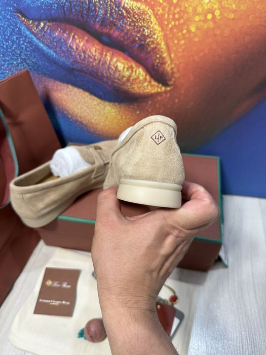 Mocasini Loro Piana piele naturala 100% Full Box colectie noua