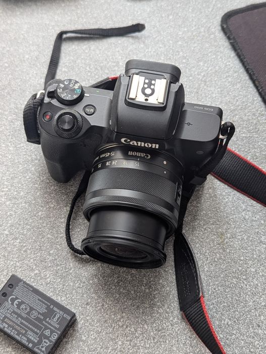 Canon m50 kit 15-45mm