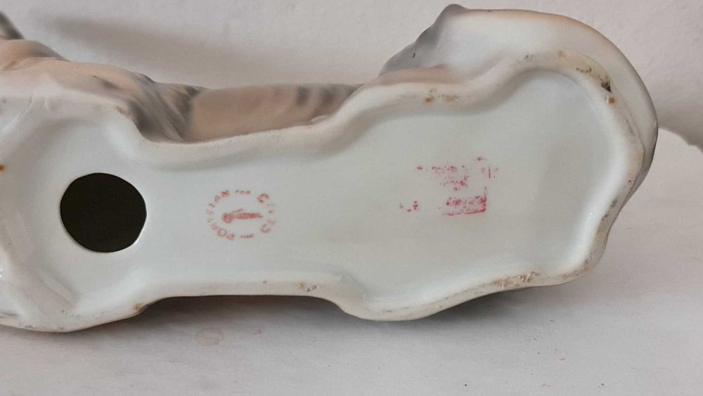 Голямо куче немски порцелан с маркировка