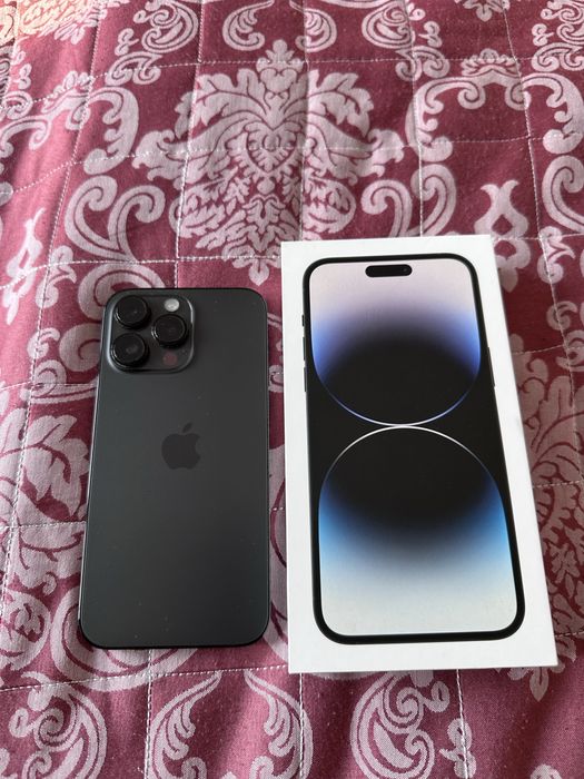 Iphone 14 Pro Max Space Black 256GB Dual Sim