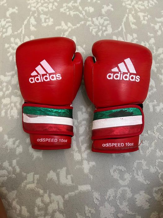 Перчатки Adidas красный