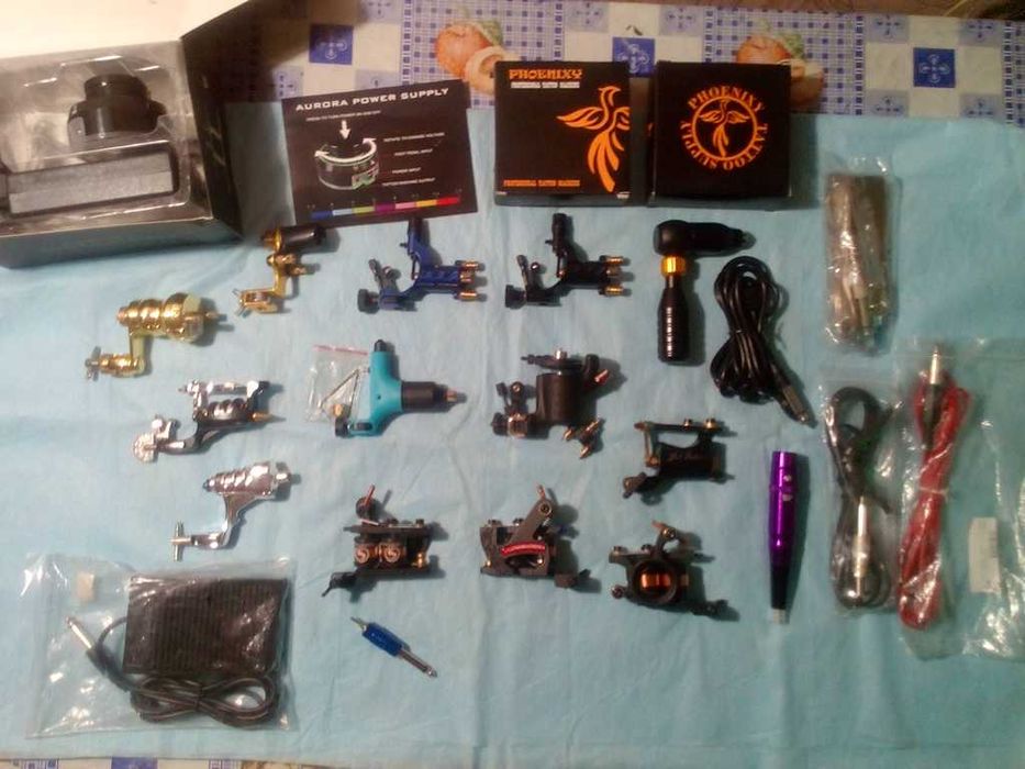 пигменты для татуировок