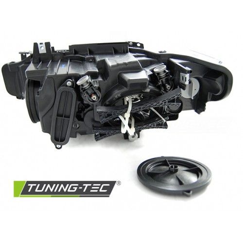 Faruri BMW F30/F31 ANGEL EYES LED BLACK- Noi cu factura -12 rate-