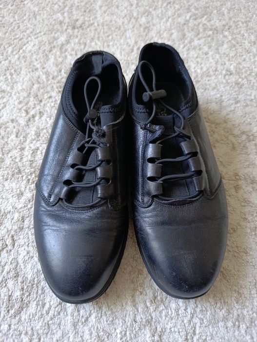 Чёрные Туфли кожанные