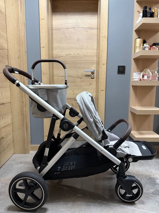 Количка Cybex gazelle s 2023 + летен кош и пазарска кошница