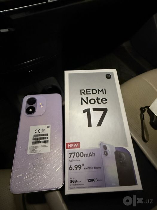 Telefon redmi note 17 256 tali xolati zor 1 oyli telwfon