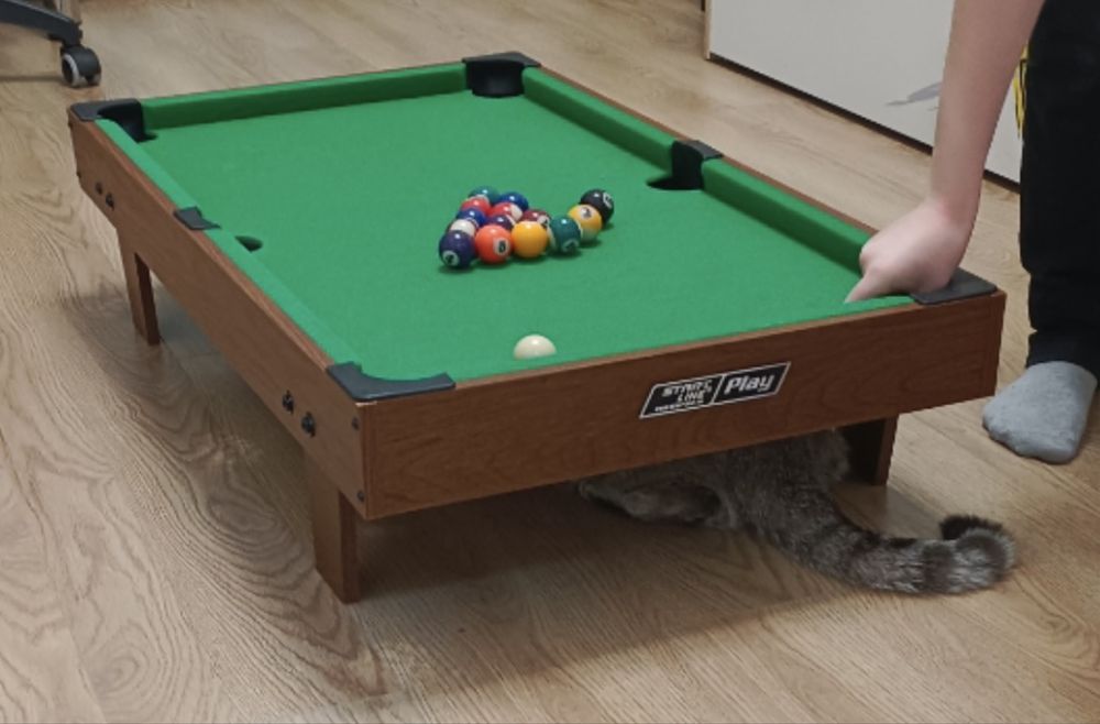 Бильярд настольный для детей