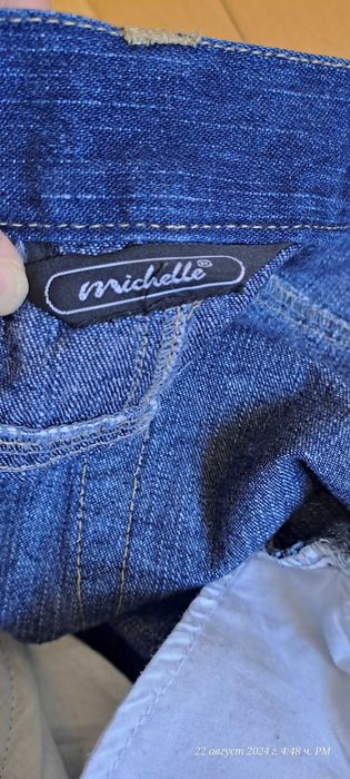 Ефектен потник River Island, права дънкова пола