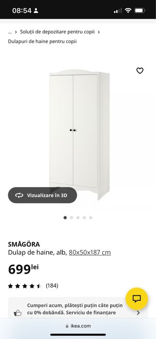 Dulap copii ikea smagora