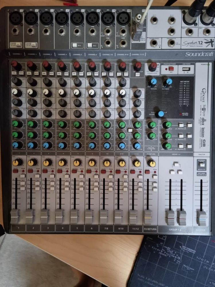 tone From there to bound Soundcraft Signature 12 MTK Mixer Audio cu placa de sunet multitrack Piatra  Neamt • OLX.ro