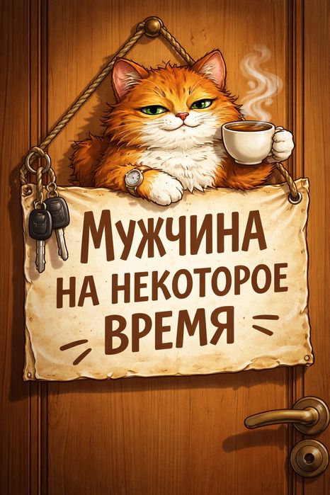 Мужчина на некоторое время