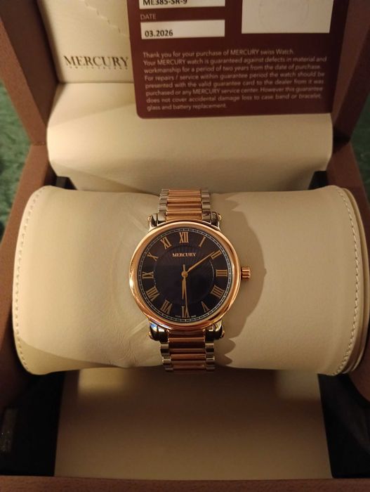Mercury – Swiss Watch – ME385-SR-9 – Sans Prix de Réserve