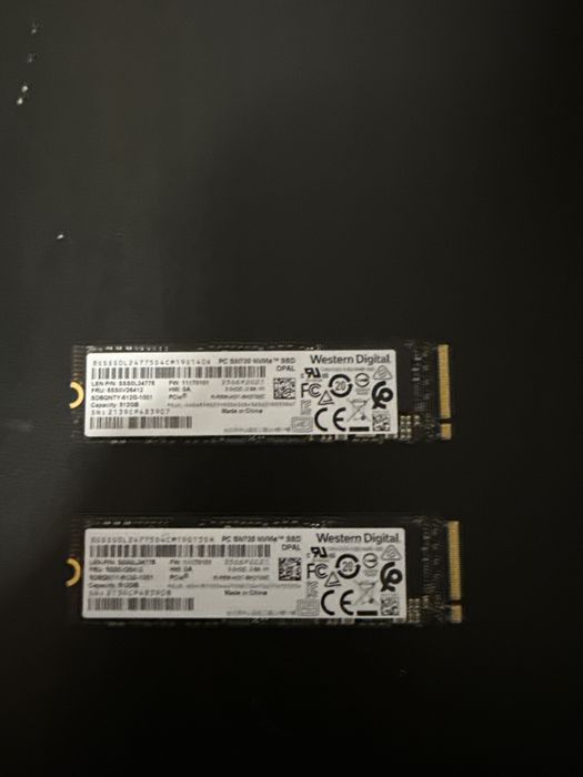 SSD WD 512gb NVME SN730