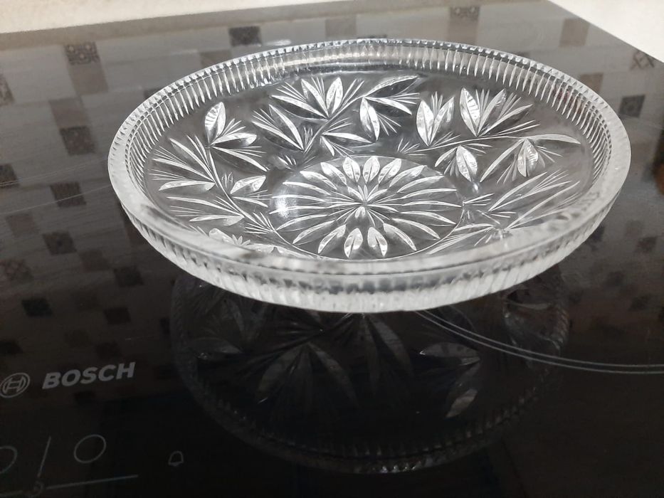 Конфетницы и ваза хрусталь