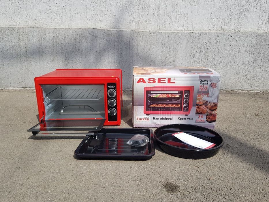 Электрический духовка. Асель печь
