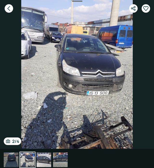 Vand Citroen C4.