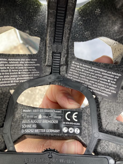 Каска колоездене