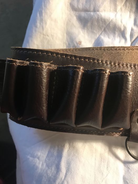 Авджийски. колани патрондаши нови естест. кожа -Рем.авдж.пуш Промоция