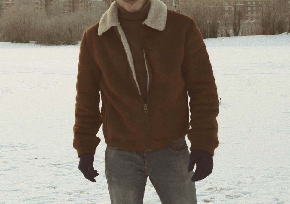 Дубленка мужская