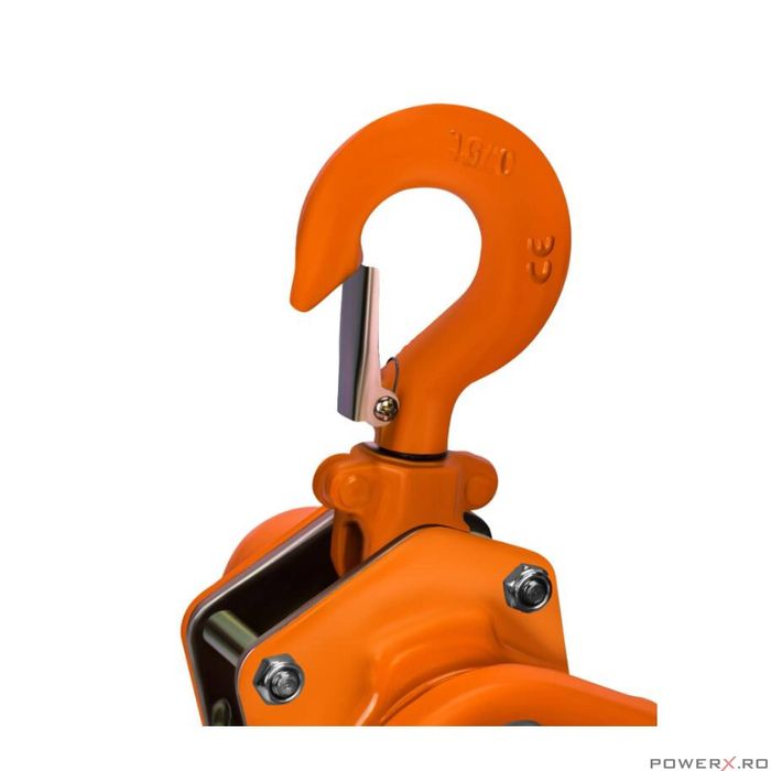 Palan manual cu lant, cu parghie, capacitate 750kg, 2 m, troliu, Kraft