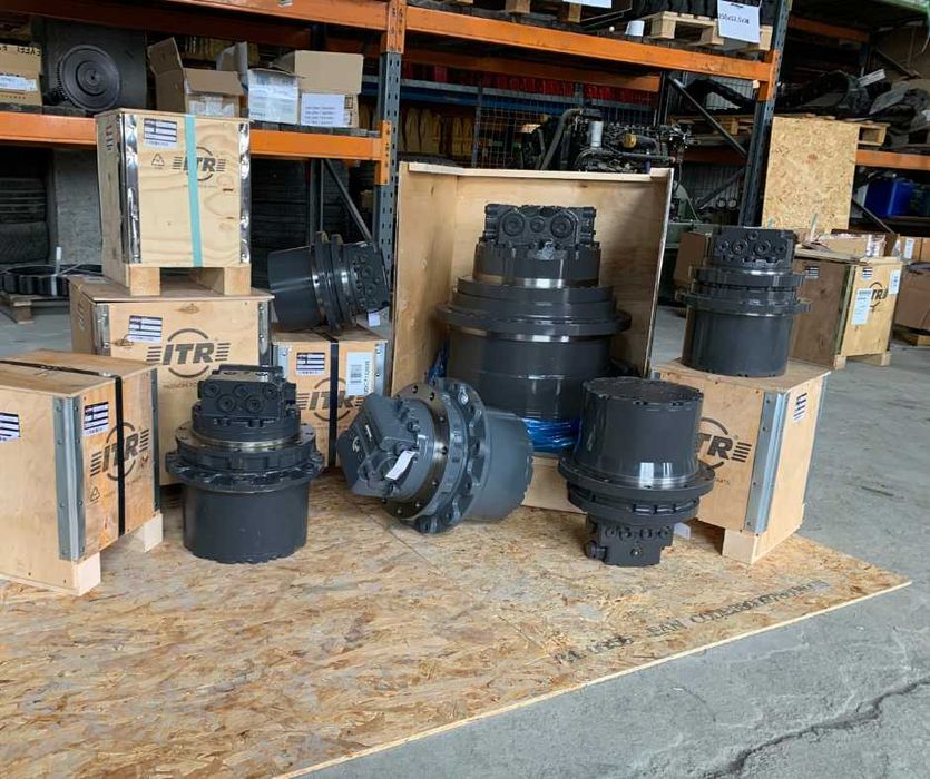 Transmisii finale pentru utilaje de construcții șenilate