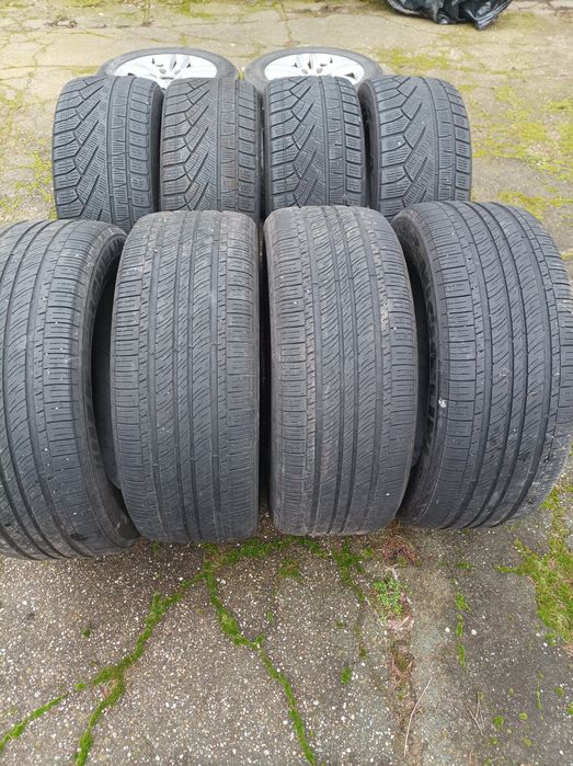 Vând  Jante  și cauciucuri Michelin 255/55 R18 q 7