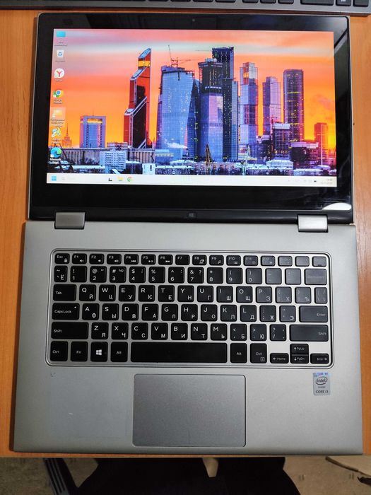 Dell Inspirion 7347 ноутбук-трансформер 13.3сенсор SSD-256GB Win-11Pro